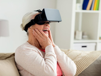 La réalité virtuelle au service des seniors dépendants