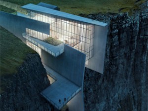 Une maison incroyable pour ceux qui n'ont pas le vertige