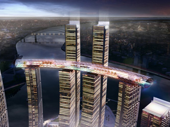 La Chine construit le premier gratte-ciel horizontal