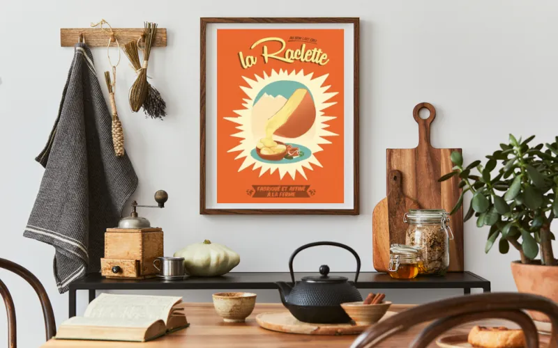 Les affiches de cuisine, ces œuvres d'art qui réveillent vos murs