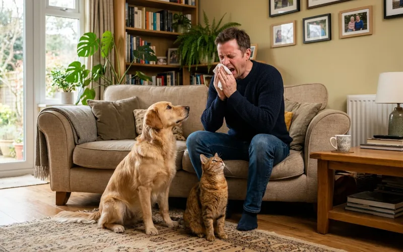 Avoir un animal de compagnie en étant allergique, c'est possible
