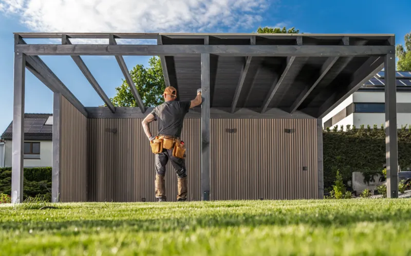 Un carport dans son jardin&nbsp;: ce que dit la réglementation