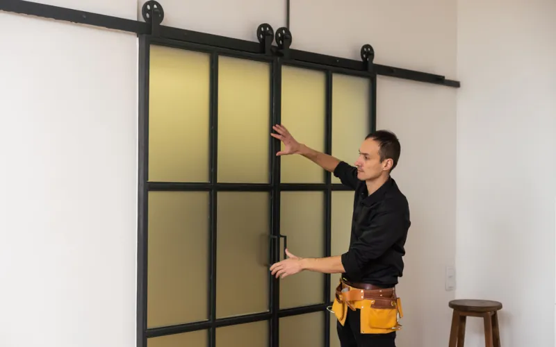 Comment installer une porte coulissante dans un petit espace