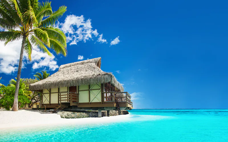 Le fare, la maison bungalow typique de Polynésie