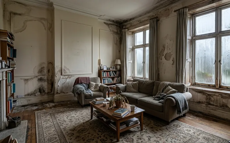 Humidité dans un appartement : quelles sont les causes possibles ?