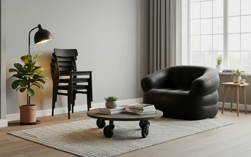 Le mobilier nomade, pour une déco en mouvement