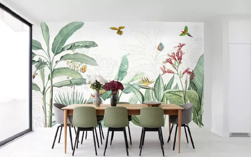 Le papier peint panoramique, une déco osée ou hyper tendance ?