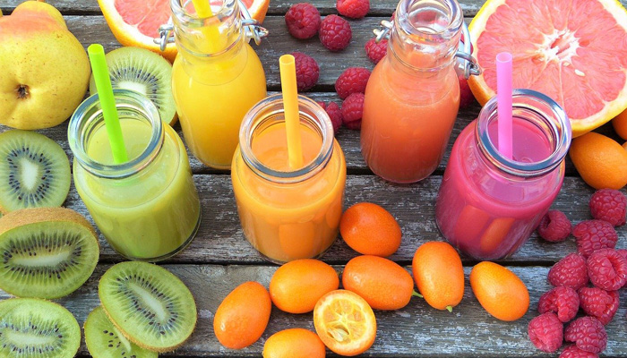 fruits et smoothies